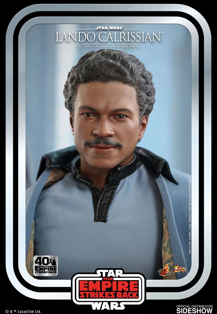 HOT TOYS - Star Wars 1:6 Action Doll Lando Calrissian The Empire Strikes Back 40Th Anniversary MMS588