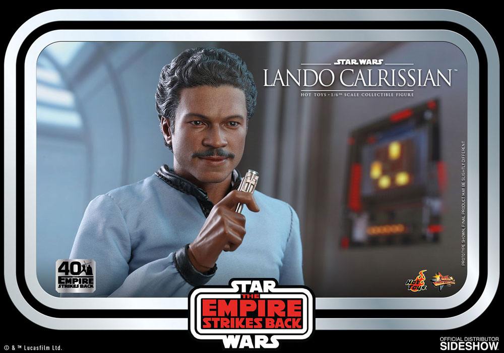 HOT TOYS - Star Wars 1:6 Action Doll Lando Calrissian The Empire Strikes Back 40Th Anniversary MMS588