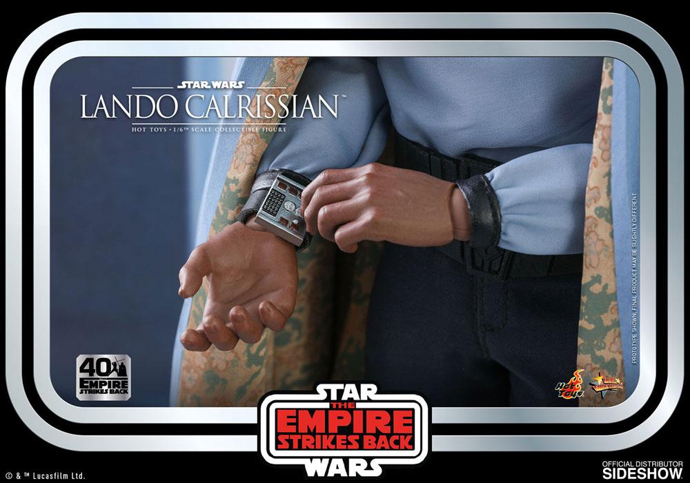 HOT TOYS - Star Wars 1:6 Action Doll Lando Calrissian The Empire Strikes Back 40Th Anniversary MMS588