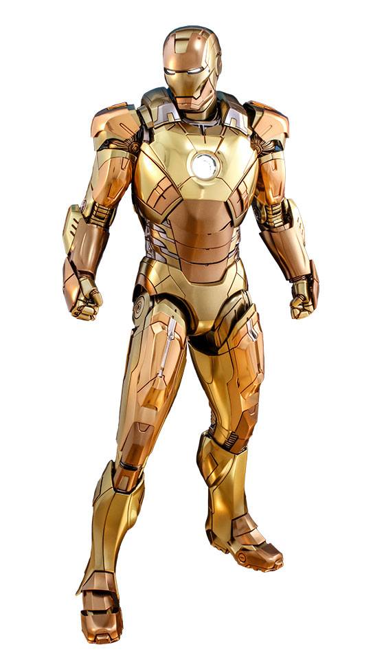 HOT TOYS - Marvel - Iron Man 3 Movie Masterpiece Die Cast 1:6 Action Doll Iron Man Mark XXI Midas Hot Toys EXCLUSIVE MMS586 - D36