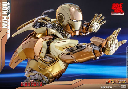 HOT TOYS - Marvel - Iron Man 3 Movie Masterpiece Die Cast 1:6 Action Doll Iron Man Mark XXI Midas Hot Toys EXCLUSIVE MMS586 - D36