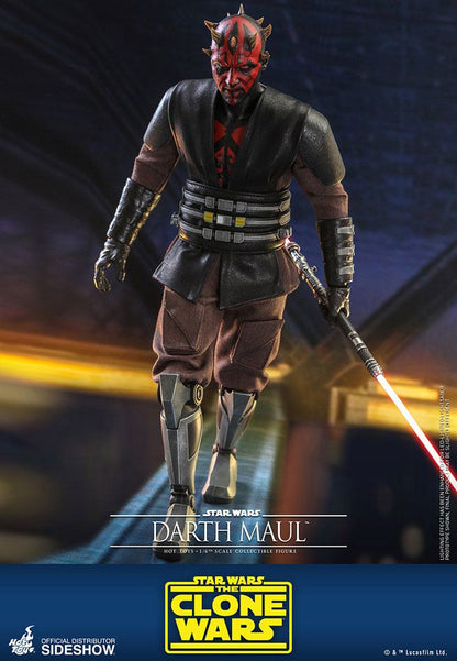 HOT TOYS - Star Wars The Clone Wars 1:6 Action Doll Darth Maul TMS024