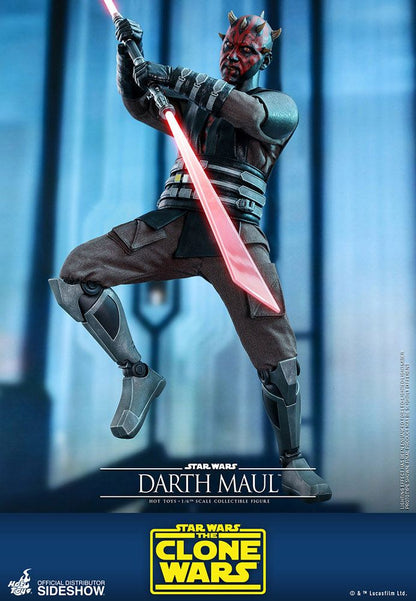 HOT TOYS - Star Wars The Clone Wars 1:6 Action Doll Darth Maul TMS024