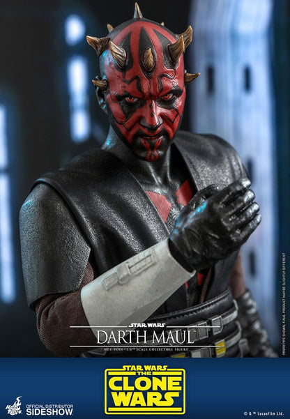 HOT TOYS - Star Wars The Clone Wars 1:6 Action Doll Darth Maul TMS024