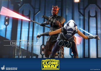 HOT TOYS - Star Wars The Clone Wars 1:6 Action Doll Darth Maul TMS024