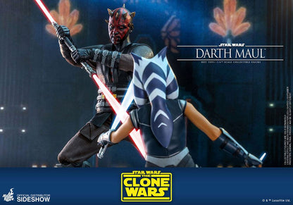 HOT TOYS - Star Wars The Clone Wars 1:6 Action Doll Darth Maul TMS024