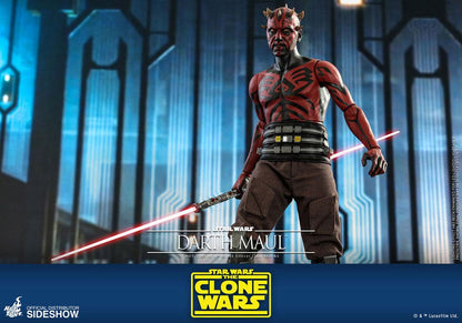 HOT TOYS - Star Wars The Clone Wars 1:6 Action Doll Darth Maul TMS024