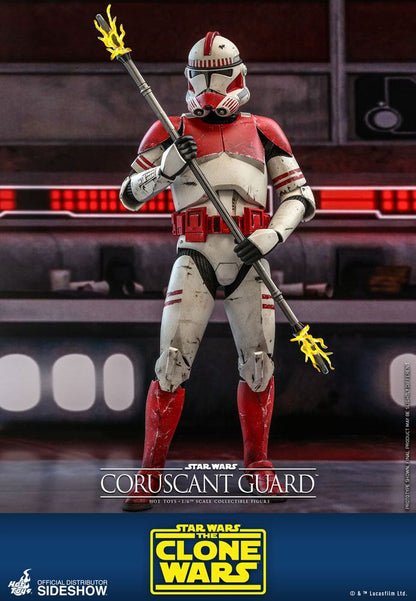 HOT TOYS - Star Wars The Clone Wars 1:6 Action Doll Coruscant Guard TMS025