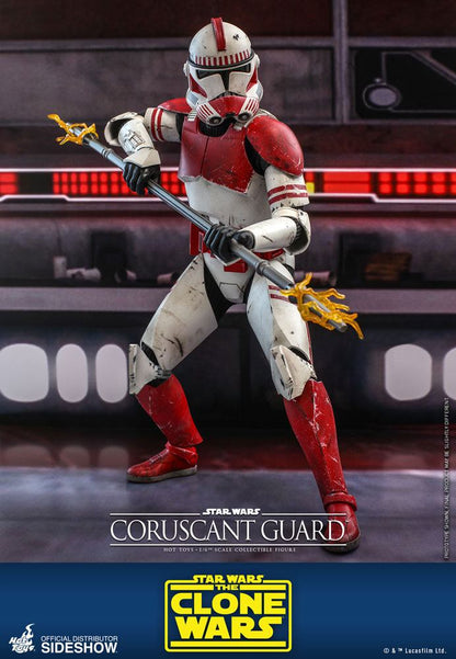 HOT TOYS - Star Wars The Clone Wars 1:6 Action Doll Coruscant Guard TMS025