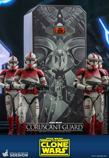 HOT TOYS - Star Wars The Clone Wars 1:6 Action Doll Coruscant Guard TMS025