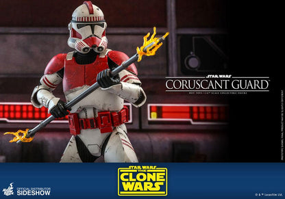 HOT TOYS - Star Wars The Clone Wars 1:6 Action Doll Coruscant Guard TMS025