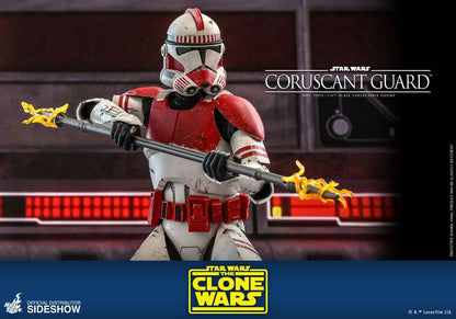 HOT TOYS - Star Wars The Clone Wars 1:6 Action Doll Coruscant Guard TMS025