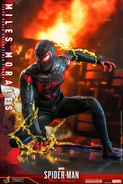 HOT TOYS - Marvel - Spider-Man Miles Morales Videogame Masterpiece 1:6 Action Doll Miles Morales VGM46