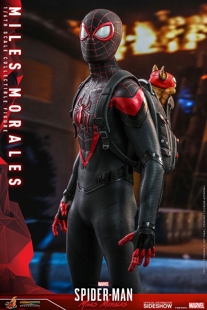 HOT TOYS - Marvel - Spider-Man Miles Morales Videogame Masterpiece 1:6 Action Doll Miles Morales VGM46