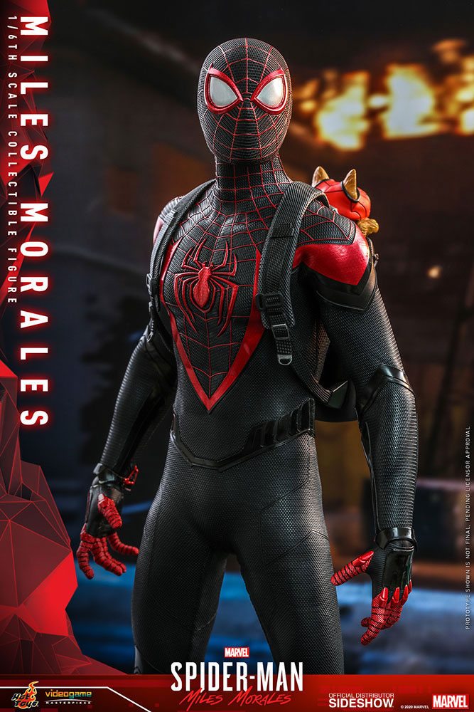 HOT TOYS - Marvel - Spider-Man Miles Morales Videogame Masterpiece 1:6 Action Doll Miles Morales VGM46