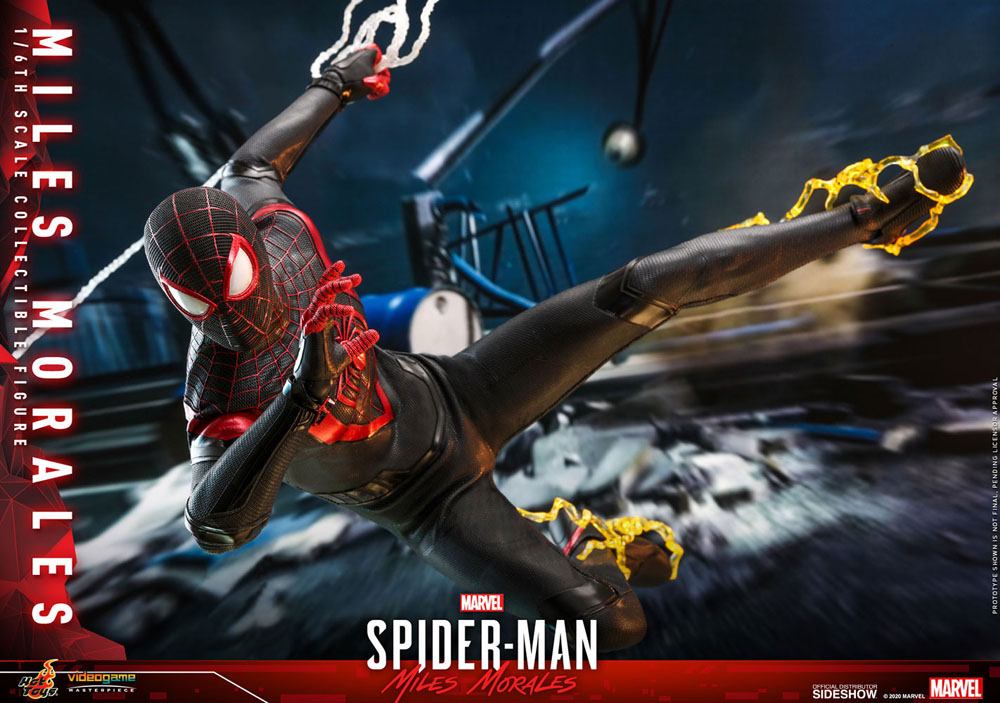 HOT TOYS - Marvel - Spider-Man Miles Morales Videogame Masterpiece 1:6 Action Doll Miles Morales VGM46