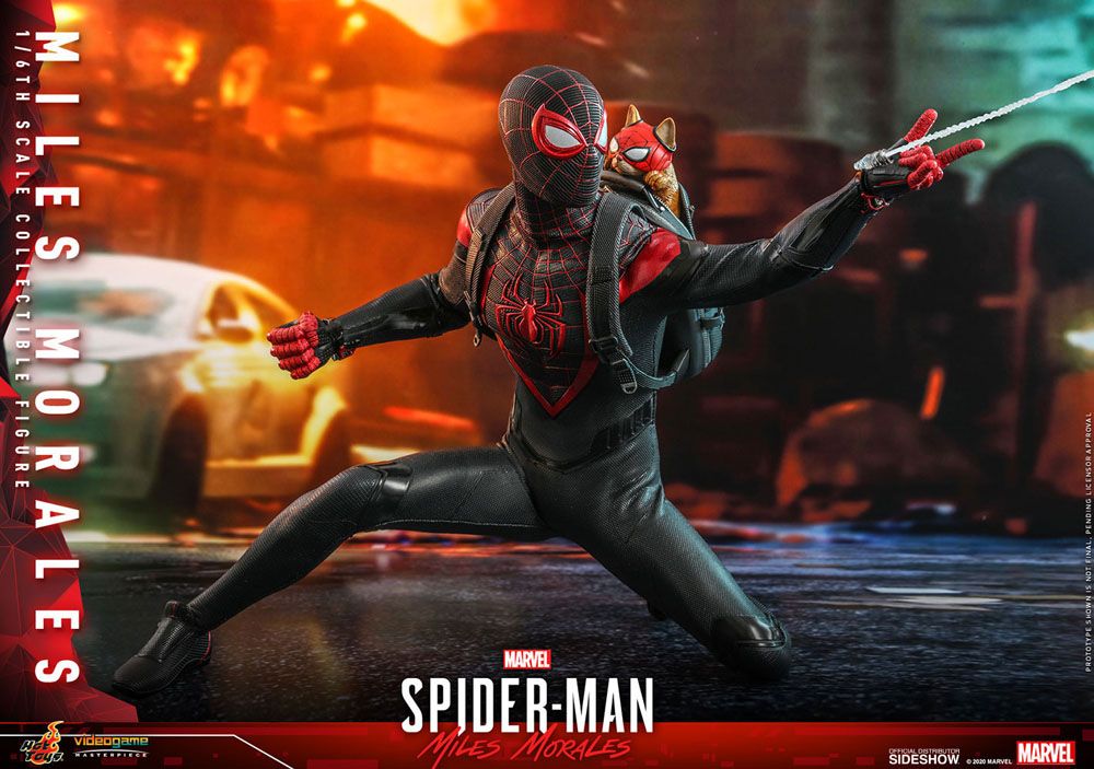 HOT TOYS - Marvel - Spider-Man Miles Morales Videogame Masterpiece 1:6 Action Doll Miles Morales VGM46