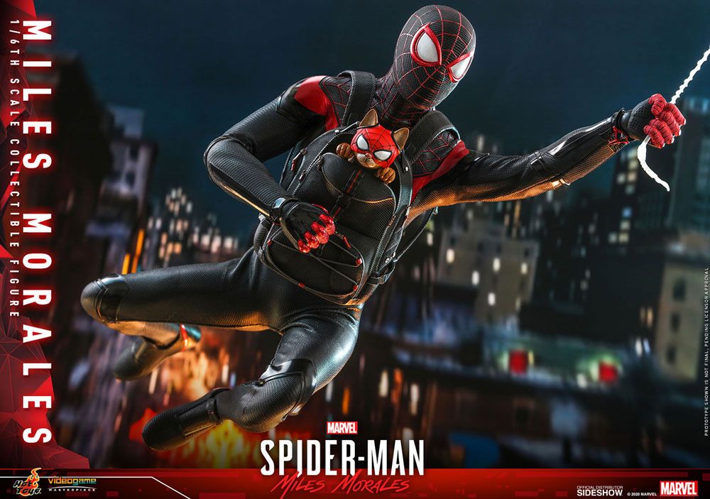 HOT TOYS - Marvel's Spider-Man: Miles Morales Video Game Masterpiece Action Figure 1/6 Miles Morales  VGM46