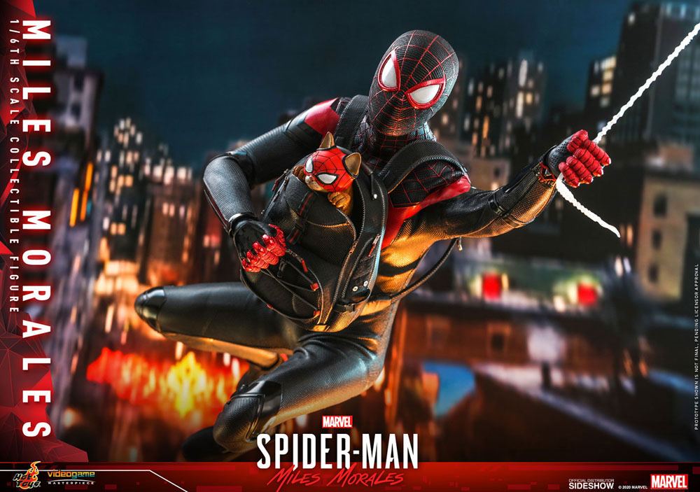 HOT TOYS - Marvel's Spider-Man: Miles Morales Video Game Masterpiece Action Figure 1/6 Miles Morales  VGM46