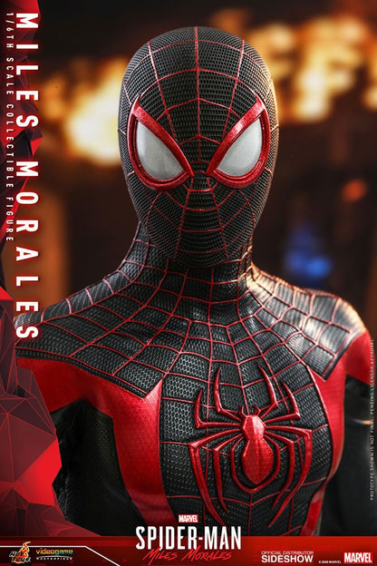 HOT TOYS - Marvel - Spider-Man Miles Morales Videogame Masterpiece 1:6 Action Doll Miles Morales VGM46