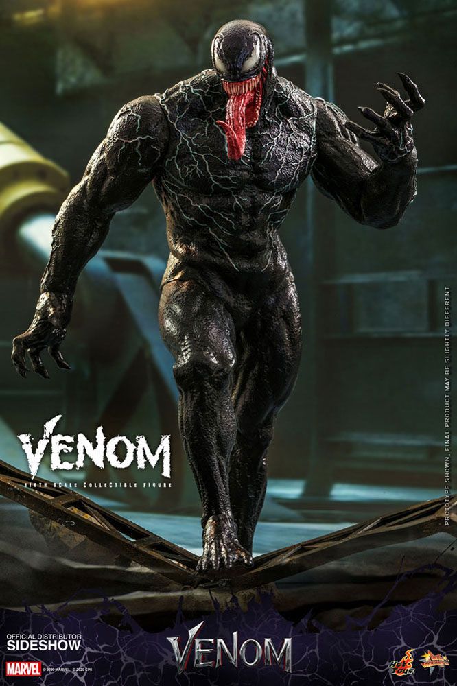 HOT TOYS - Marvel - Venom Movie Masterpiece 1:6 Action Doll Series Pvc 1:6 Action Doll Venom