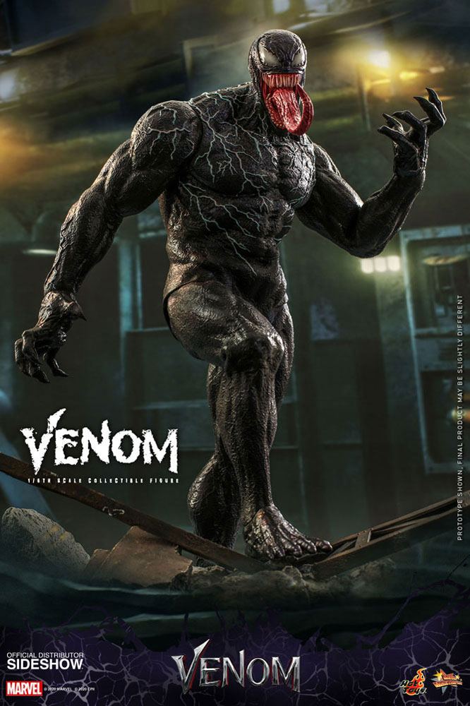 HOT TOYS - Marvel - Venom Movie Masterpiece 1:6 Action Doll Series Pvc 1:6 Action Doll Venom