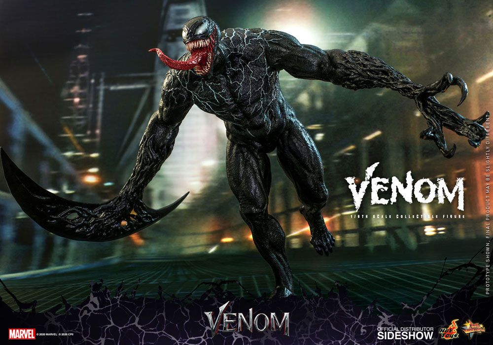 HOT TOYS - Marvel - Venom Movie Masterpiece 1:6 Action Doll Series Pvc 1:6 Action Doll Venom