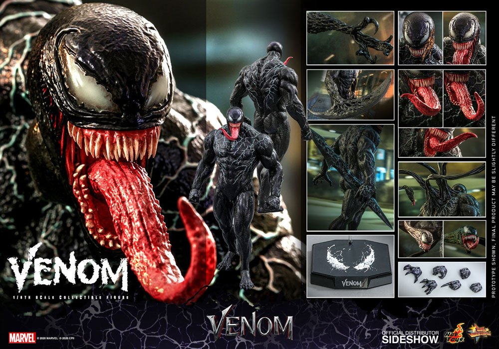 HOT TOYS - Marvel - Venom Movie Masterpiece 1:6 Action Doll Series Pvc 1:6 Action Doll Venom