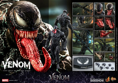 HOT TOYS - Marvel - Venom Movie Masterpiece 1:6 Action Doll Series Pvc 1:6 Action Doll Venom