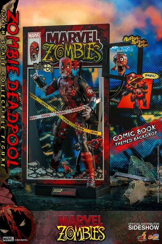 HOT TOYS - Marvel - Zombies Comic Masterpiece 1:6 Zombie Deadpool CMS06