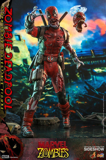 HOT TOYS - Marvel - Zombies Comic Masterpiece 1:6 Zombie Deadpool CMS06