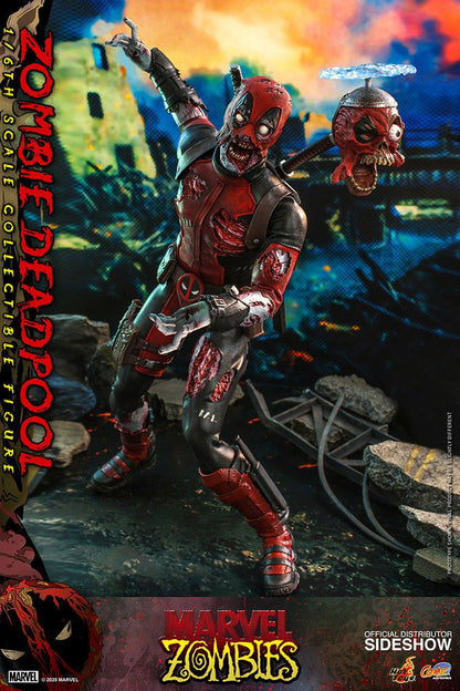 HOT TOYS - Marvel - Zombies Comic Masterpiece 1:6 Zombie Deadpool CMS06