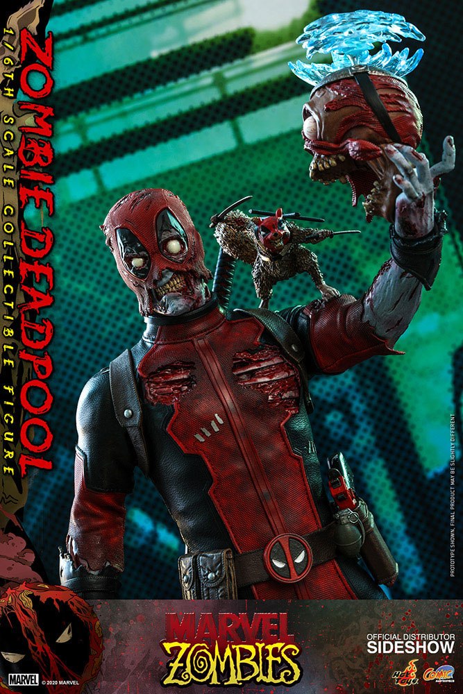 HOT TOYS - Marvel - Zombies Comic Masterpiece 1:6 Zombie Deadpool CMS06