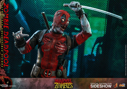 HOT TOYS - Marvel - Zombies Comic Masterpiece 1:6 Zombie Deadpool CMS06