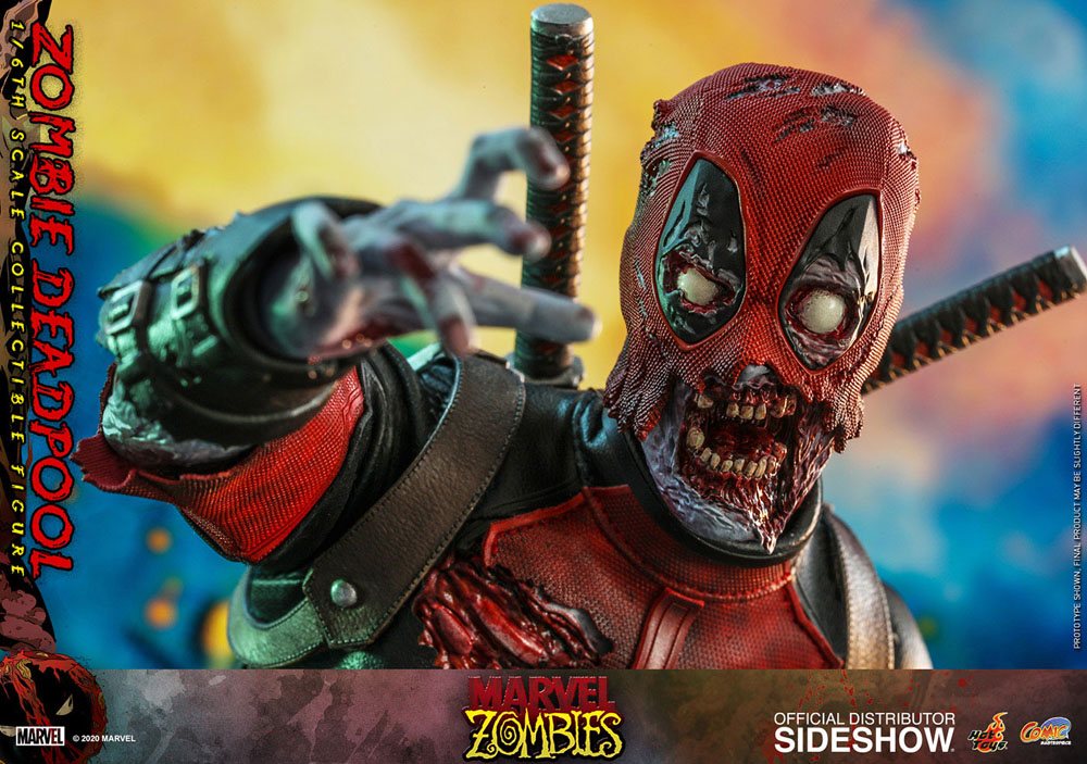 HOT TOYS - Marvel - Zombies Comic Masterpiece 1:6 Zombie Deadpool CMS06