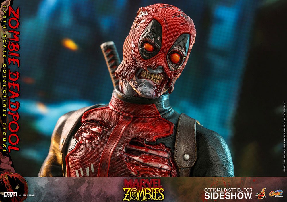 HOT TOYS - Marvel - Zombies Comic Masterpiece 1:6 Zombie Deadpool CMS06