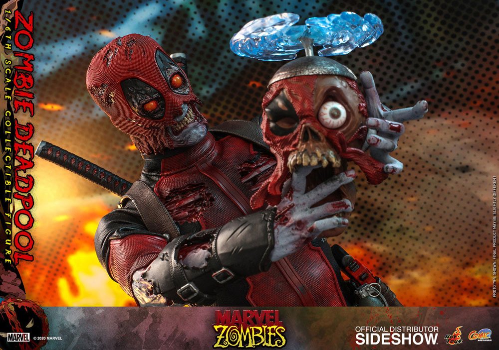 HOT TOYS - Marvel - Zombies Comic Masterpiece 1:6 Zombie Deadpool CMS06