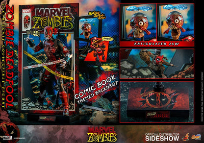 HOT TOYS - Marvel - Zombies Comic Masterpiece 1:6 Zombie Deadpool CMS06