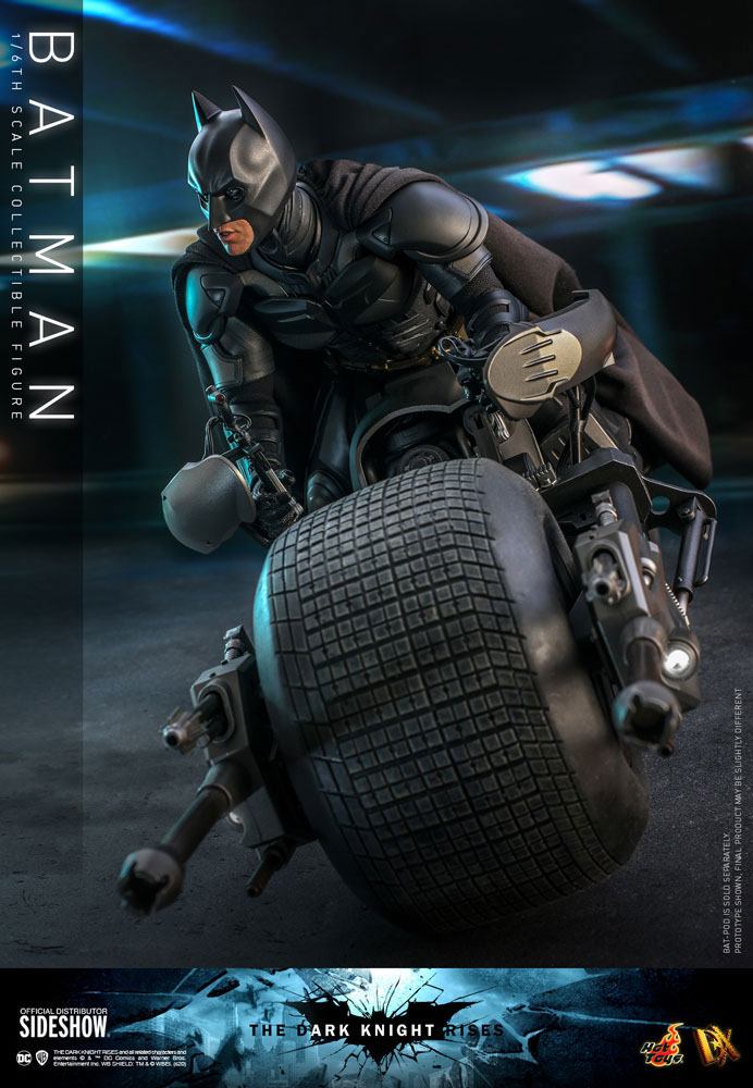 HOT TOYS - Dc Comics - Batman The Dark Knight Rises Movie Masterpiece 1:6 Action Doll Batman DX 19