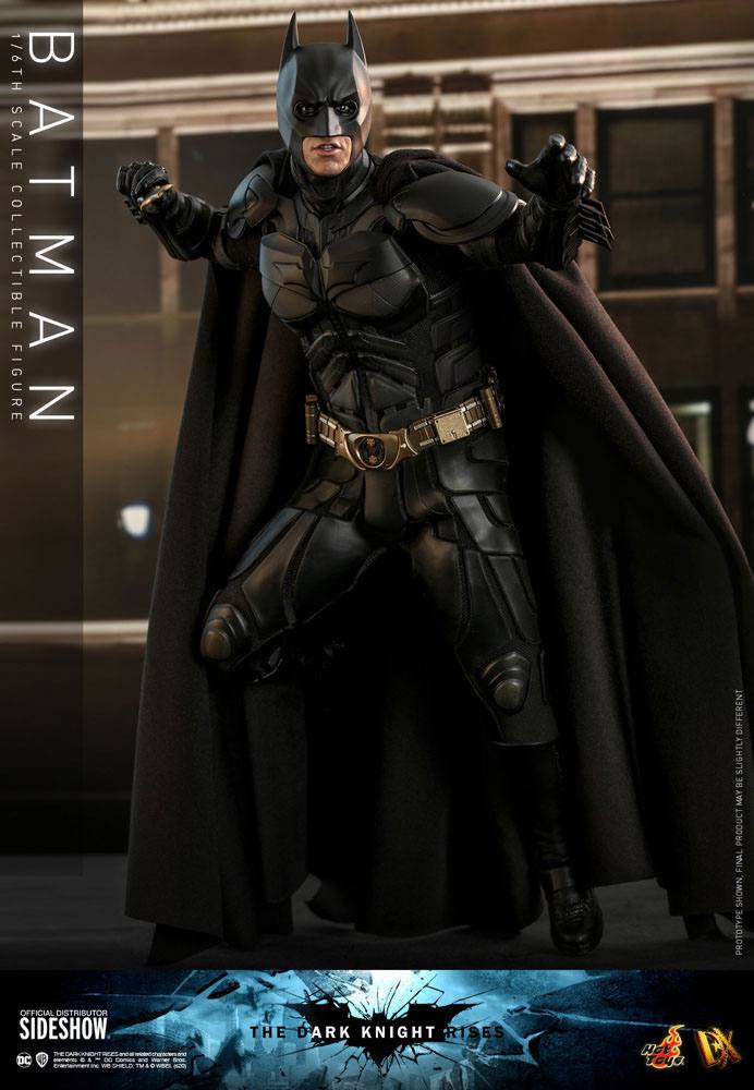 HOT TOYS - Dc Comics - Batman The Dark Knight Rises Movie Masterpiece 1:6 Action Doll Batman DX 19