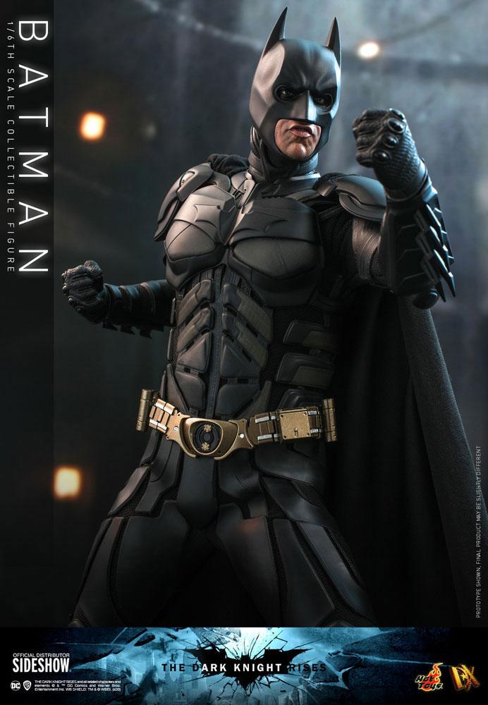 HOT TOYS - Dc Comics - Batman The Dark Knight Rises Movie Masterpiece 1:6 Action Doll Batman DX 19