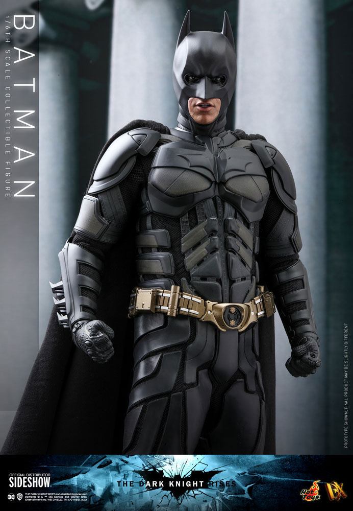 HOT TOYS - Dc Comics - Batman The Dark Knight Rises Movie Masterpiece 1:6 Action Doll Batman DX 19