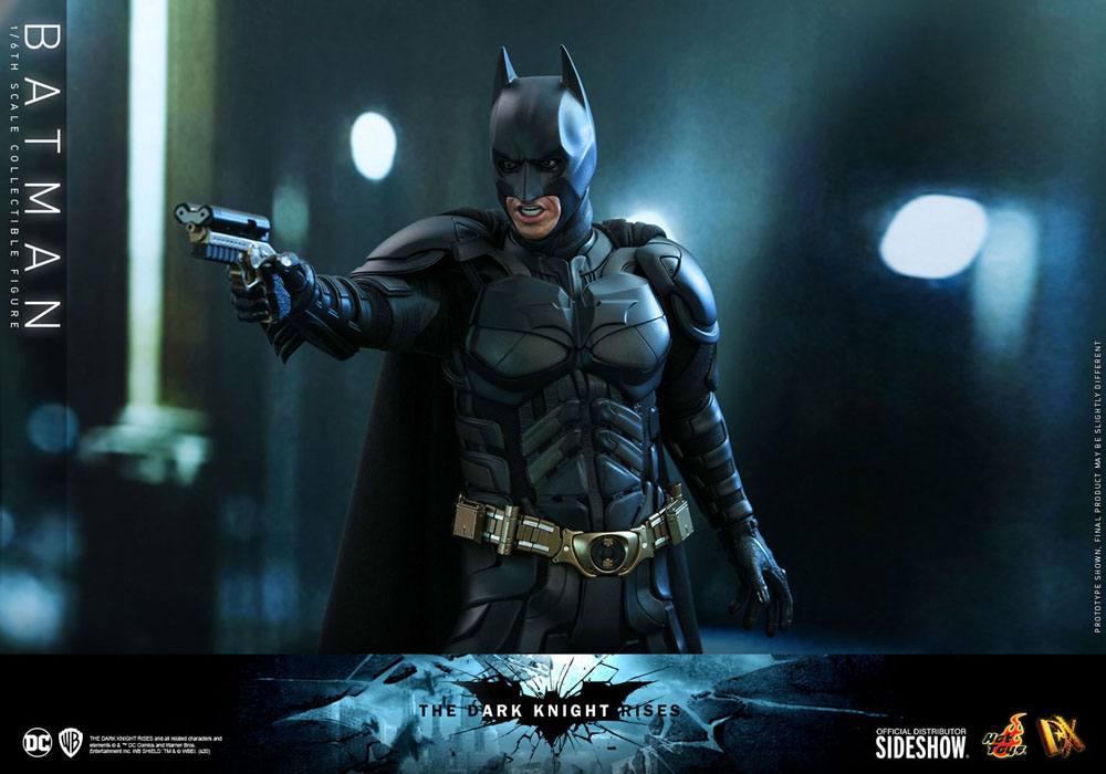 HOT TOYS - Dc Comics - Batman The Dark Knight Rises Movie Masterpiece 1:6 Action Doll Batman DX 19