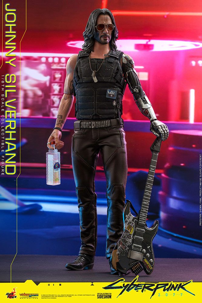 HOT TOYS - Cyberpunk 2077 Videogame Masterpiece 1:6 Action Doll Jhonny Silverhand VGM47