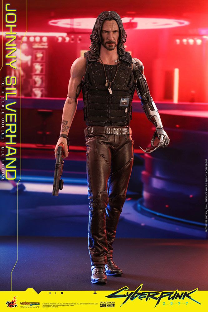 HOT TOYS - Cyberpunk 2077 Videogame Masterpiece 1:6 Action Doll Jhonny Silverhand VGM47