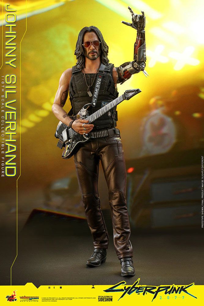 HOT TOYS - Cyberpunk 2077 Videogame Masterpiece 1:6 Action Doll Jhonny Silverhand VGM47