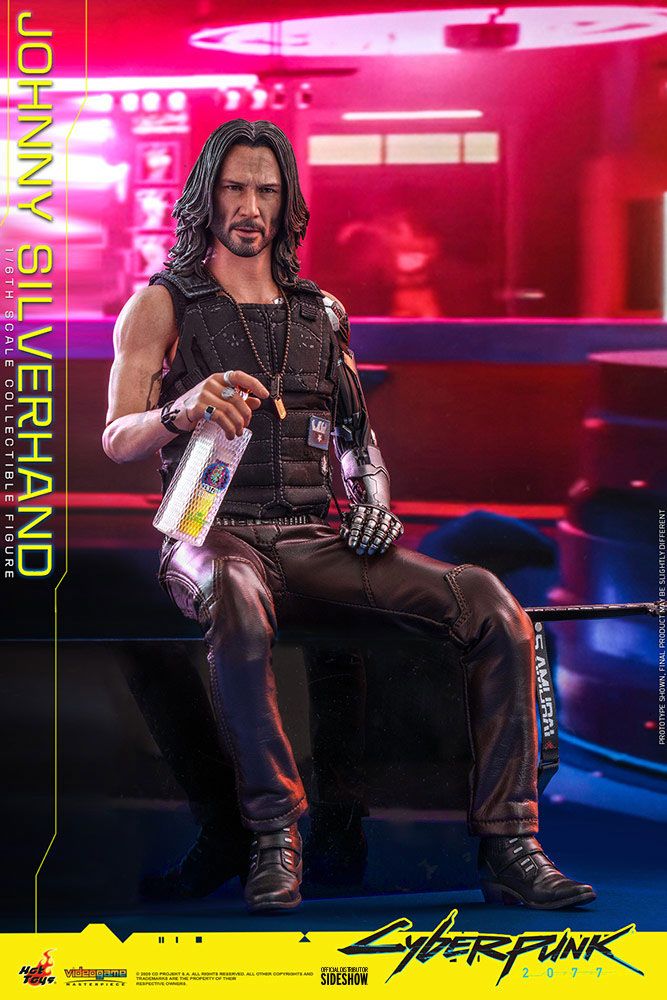 HOT TOYS - Cyberpunk 2077 Videogame Masterpiece 1:6 Action Doll Jhonny Silverhand VGM47