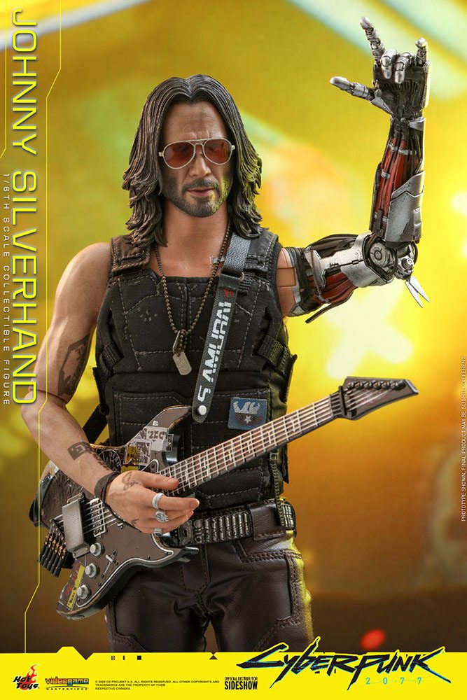 HOT TOYS - Cyberpunk 2077 Videogame Masterpiece 1:6 Action Doll Jhonny Silverhand VGM47