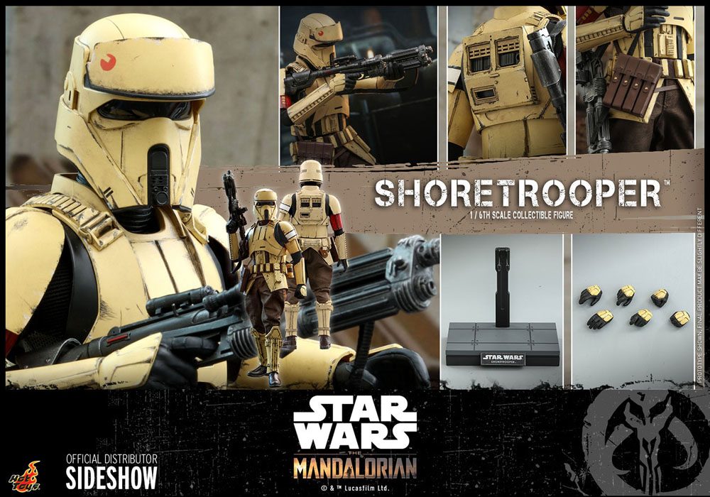 HOT TOYS - Star Wars The Mandalorian 1:6 Action Doll ShoreTrooper TMS031