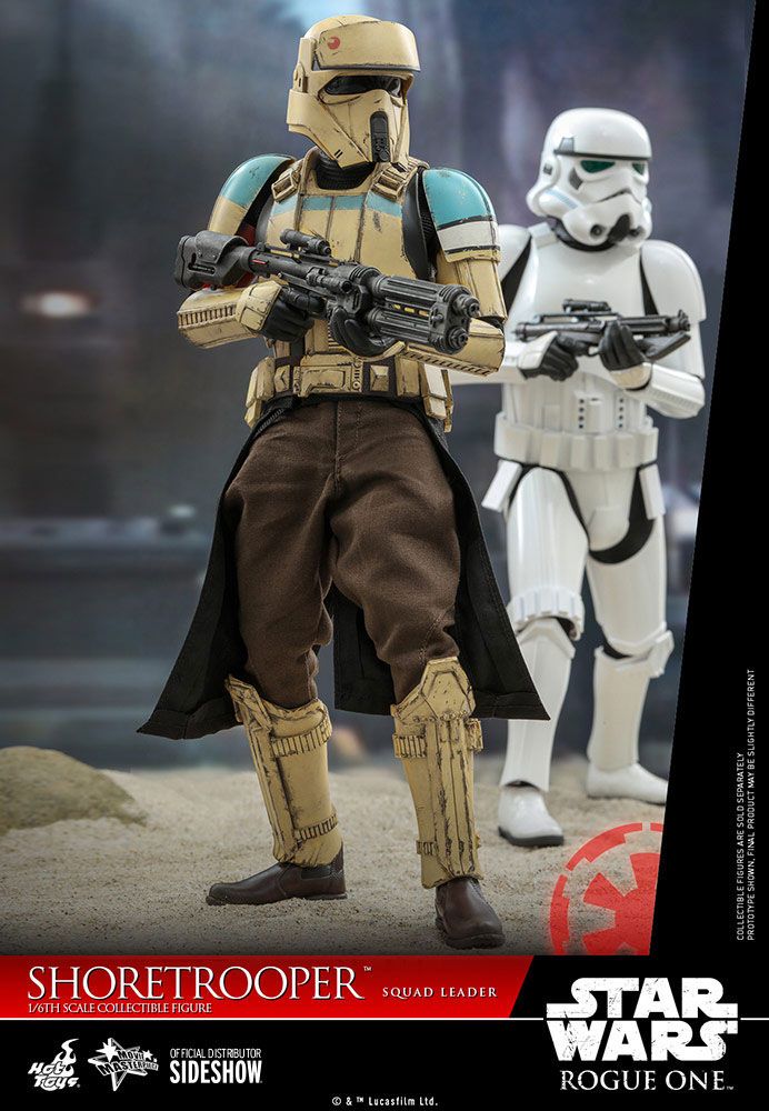 HOT TOYS - Rogue One A Star Wars Story 1:6 Action Doll ShoreTrooper Squad Leader MMS592